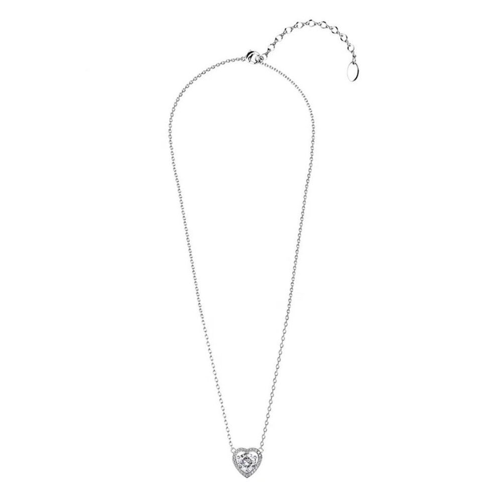1ct. t.w. Diamond Heart Necklace - Picture 6 of 12